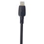 Кабель  VOIN CC-1201L USB - Lightning 2.4А, 1m, Black (быстрая зарядка/передача данных)