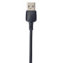 Кабель  VOIN CC-1201L USB - Lightning 2.4А, 1m, Black (быстрая зарядка/передача данных)