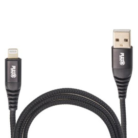 Кабель  VOIN CC-4201L BK USB - Lightning 3А, 1m, black (быстрая зарядка/передача данных)