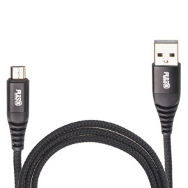 Кабель  VOIN CC-4202M BK USB - Micro USB 3А, 2m, black (быстрая зарядка/передача данных)