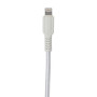 Кабель BOROFONE BX116W, USB - Lightning 2.4А, 1m, White (быстрая зарядка/передача данных)