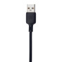 Кабель BOROFONE BX113BK, USB - Type-C 3А, 2m, Black (быстрая зарядка/передача данных)