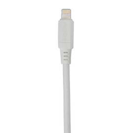 Кабель BOROFONE BX115W, USB - Lightning 2.4А, 1m, White (быстрая зарядка/передача данных)