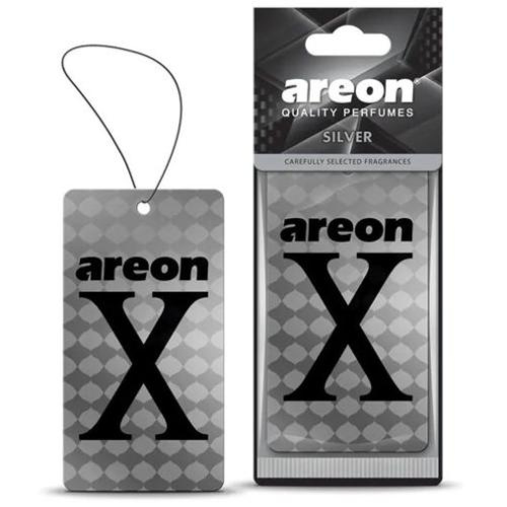 Освежитель воздуха AREON X LUX сухой листик Silver