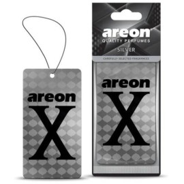 Освежитель воздуха AREON X LUX сухой листик Silver