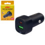 Автомобильное зарядное устройство VOIN 38W, 1USB QC3.0 18W + 1PD 20W, 12/24V
