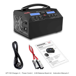 Зарядное устройство 2-канальное 2x22А 2-6S LiPo/LiHV 1100Вт 220В ULTRA POWER PROTESTER UP1100