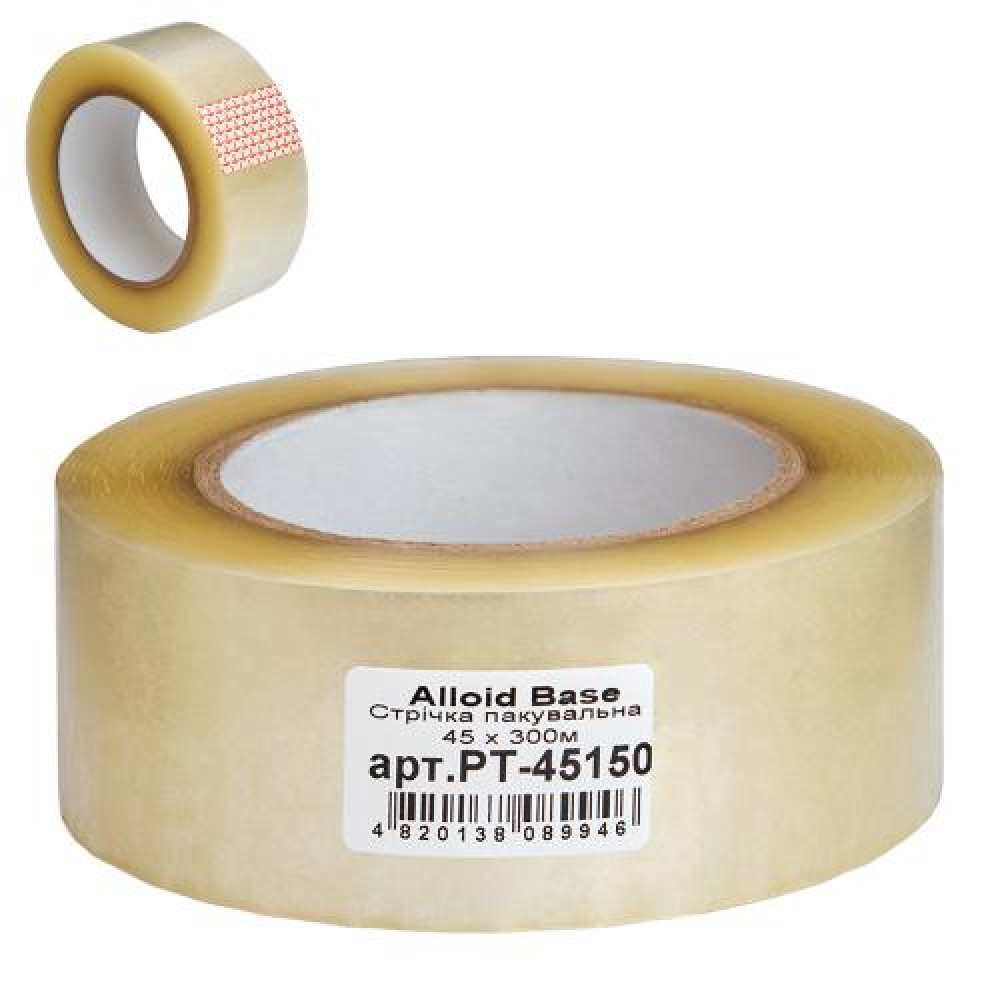 Alloid Base. Скотч упаковочный 45мм х 300м, 38мкм