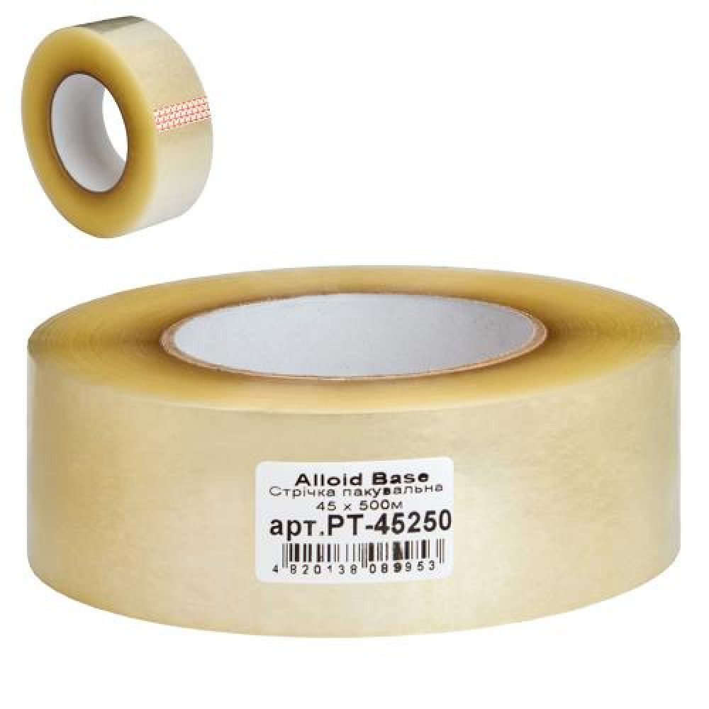 Alloid Base. Скотч упаковочный 45мм х 500м, 38мкм