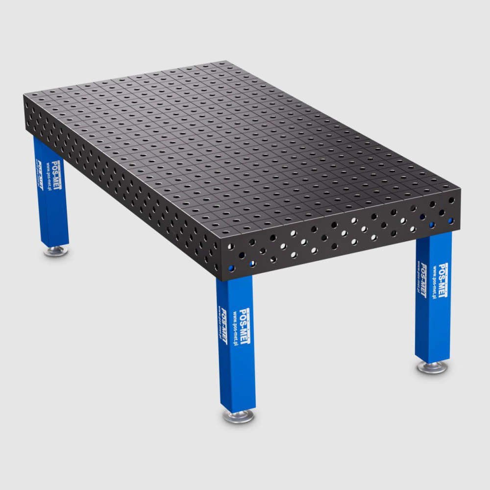 Сварочный стол POS-MET PROFI 28 мм — 2400×1200 мм, столешница 12 мм