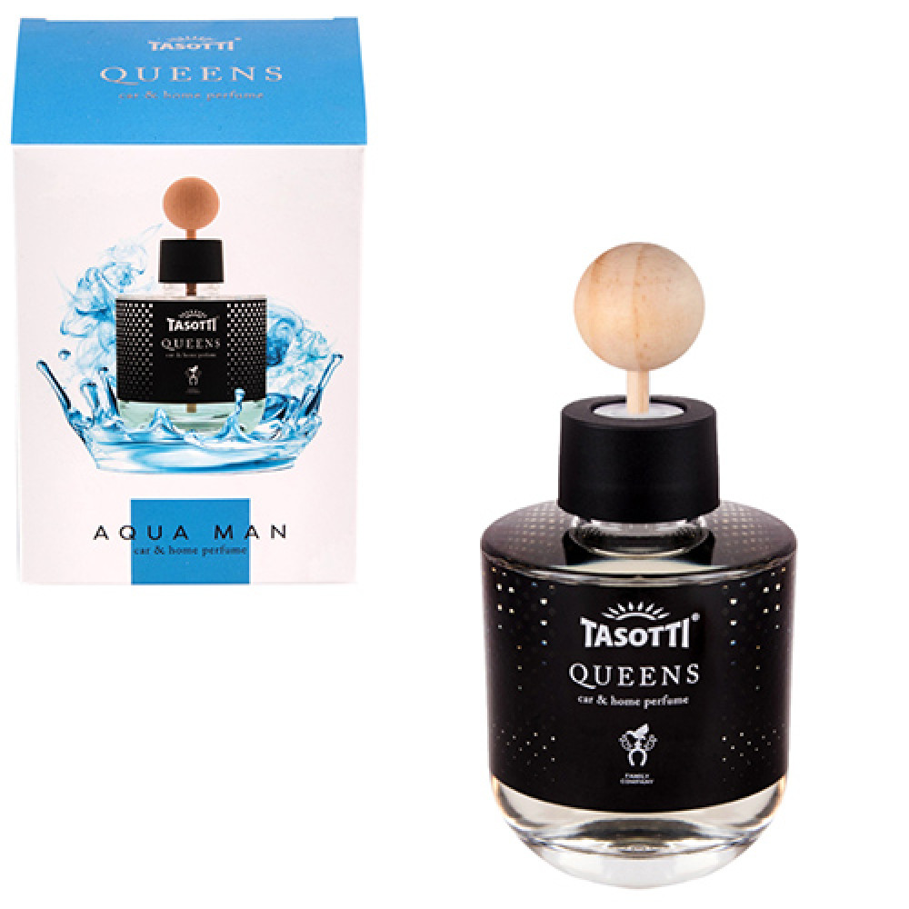 Ароматизатор жидкий для дома/офиса Tasotti "Car&Home" QUEENS 100ml  Aqua Man