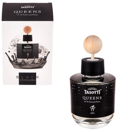 Ароматизатор жидкий для дома/офиса Tasotti "Car&Home" QUEENS 100ml  Black