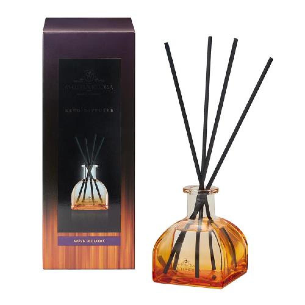 Ароматизатор рідкий для дому/офісу  Аромадифузор "MarcelaVictoria" Royal Collection, Musk melody, 160 ml