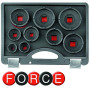 1/2" и 3/4" Набор корончатых головок 9 пр. (FORCE 909T3)