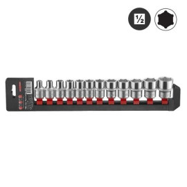 1/2" Набор головок 6-гр. 12 пр. (5/16"-1") (FORCE 4127)