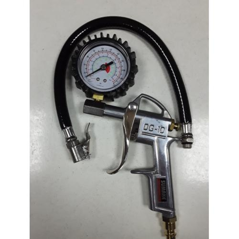 Пневмопистолет с манометром для подкачки колес (Sumake SA-6600F)