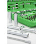Набор автоинструментов 1/4", 1/2" 94 ед. (6-гран.) TOPTUL GCAI094R
