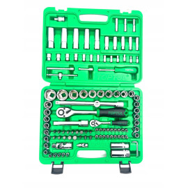 Автомобильный набор инструментов 1/4", 1/2" 108ед. (6-гр.) TOPTUL GCAI108R