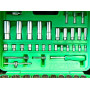 Профессиональный набор автоинструмента 1/4", 1/2" 108ед. (12-гр.) TOPTUL GCAI108R1