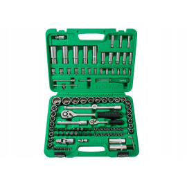 Профессиональный набор автоинструмента 1/4", 1/2" 108ед. (12-гр.) TOPTUL GCAI108R1
