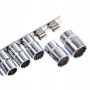 Набор 12-гранных головок на планке TOPTUL 12-гр. 1/2" 11ед. 8-22мм GAAQ1601U-12