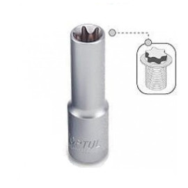 Головка торцевая TORX длинная TOPTUL 1/2" E18 BAEH1618
