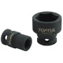 Ударная головка TOPTUL 1" 22мм KABA3222