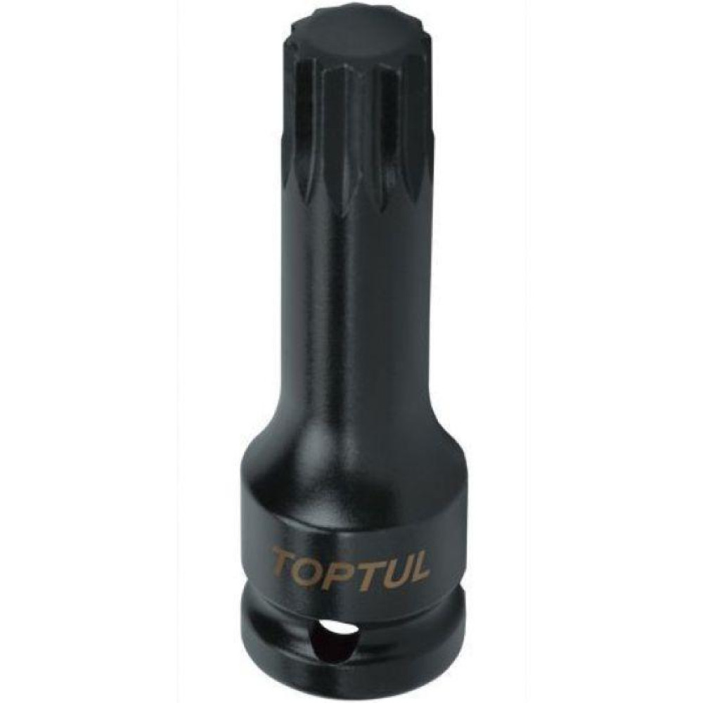 Головка торцевая SPLINE ударная TOPTUL М18 L77мм 1/2" KADB1618L