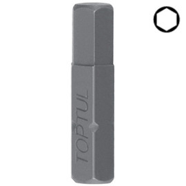 Насадка отверточная TOPTUL 1/4" 25мм HEX 3мм FSDA0803